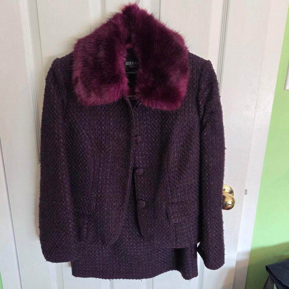 NWT Italian tweed suit, size 10 - Picture 1 of 15
